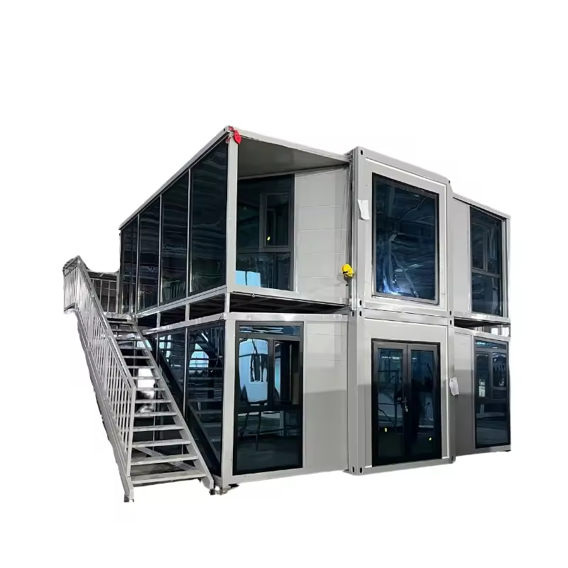 20ft Two-Story Shipping Container Home | Waterproof Modular Prefab House
