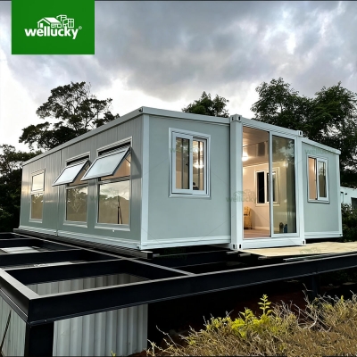 20ft/40ft Luxury Expandable Container House – Portable Prefab Modular Home with Kitchen, Bathroom & Bedroom