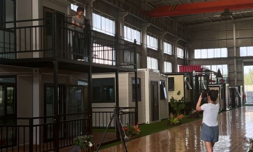 Wellucky Container House Manufacturing Workshop