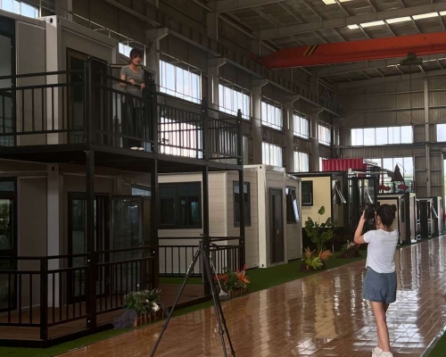 Wellucky Container House Manufacturing Workshop