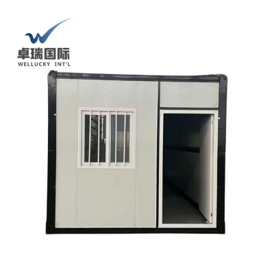 Wellucky 20ft Foldable Steel Frame Container House Factory Built Customized Modular Unit