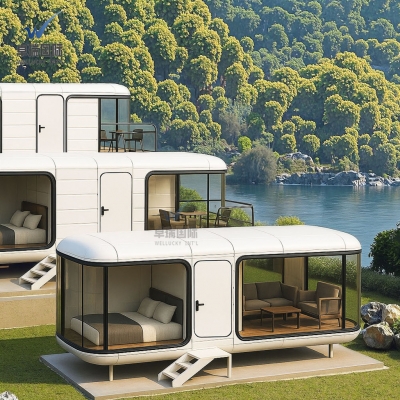 Smart Sleeping Pod Modular Space Capsule Room Prefab Cabin