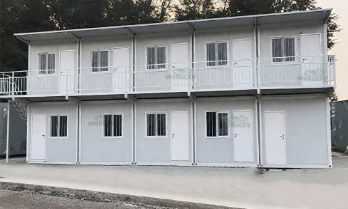 Container housing solutions are provided for mining companies in Ghana, serving as dormitories for on-site workers.