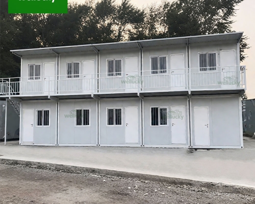 Container housing solutions are provided for mining companies in Ghana, serving as dormitories for on-site workers.