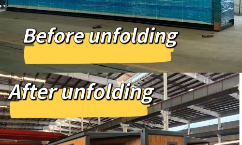 What is an expandable container house?