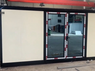 Expandable Container House Display | Wellucky Factory Showcase