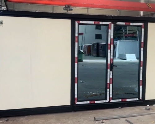 Expandable Container House Display | Wellucky Factory Showcase