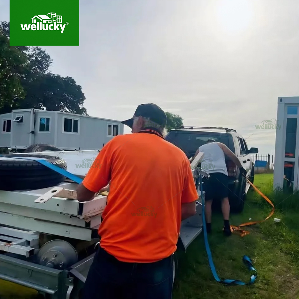 Wellucky modular container home for daily living