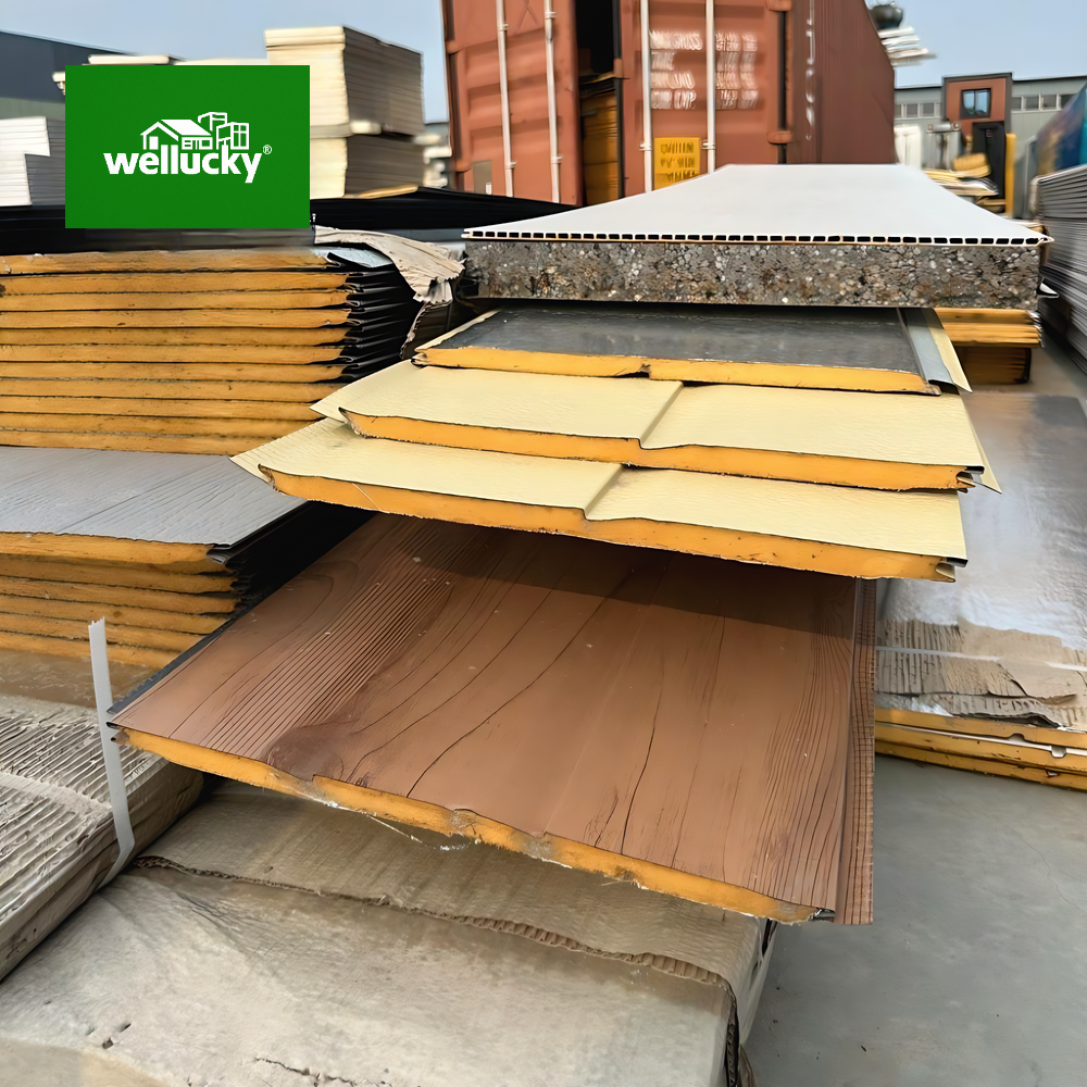 Roof layers and insulation for expandable container house