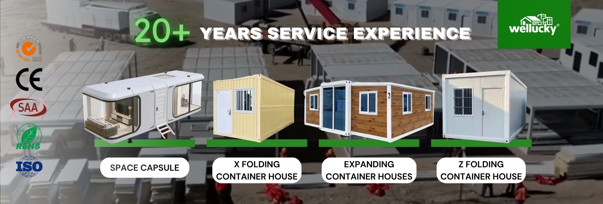 Post-Disaster Emergency Project - Foldable Container House Banner