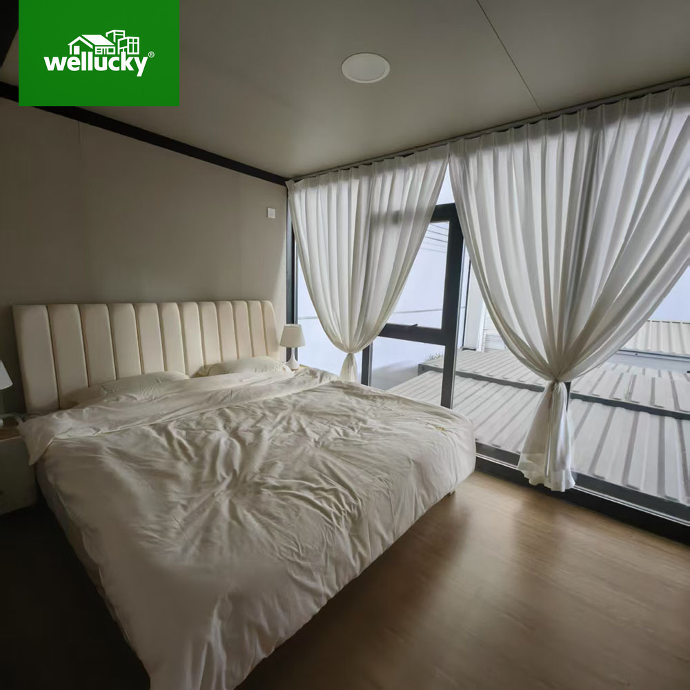 Interior materials of folding container house