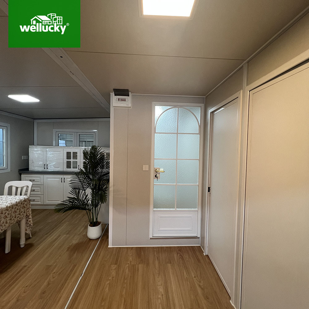 Doors and windows of folding container house
