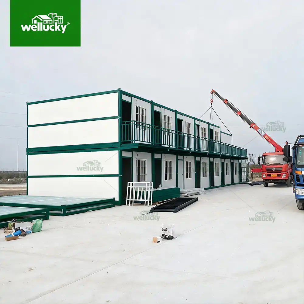 Wellucky customized container house exterior