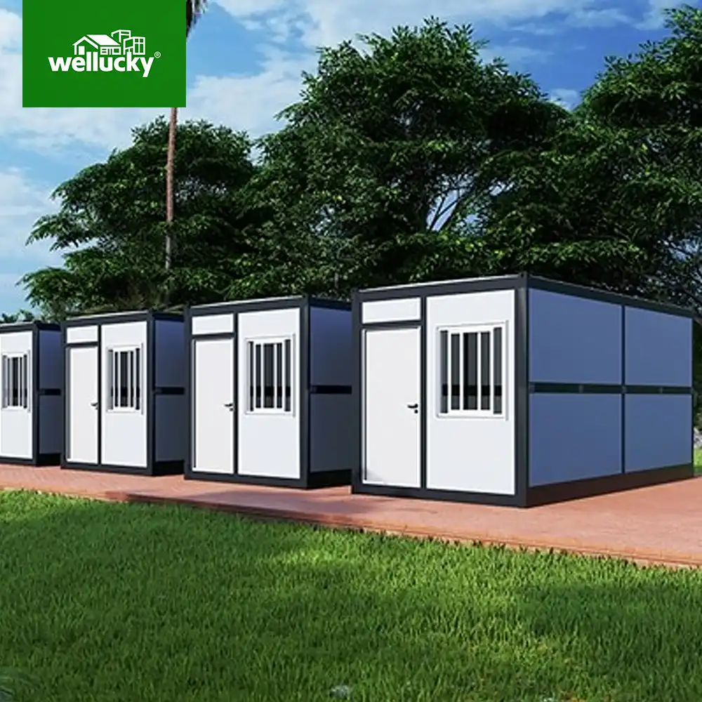 Wellucky prefab modular container houses in greenery
